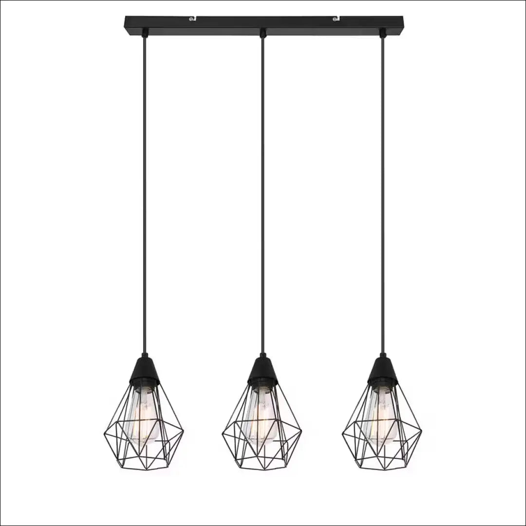 Pakabinamas šviestuvas DI9804 - €28 Save 55% 25-50, __label:Pristatymas 1-2 d.d., color-juoda, interjeras,