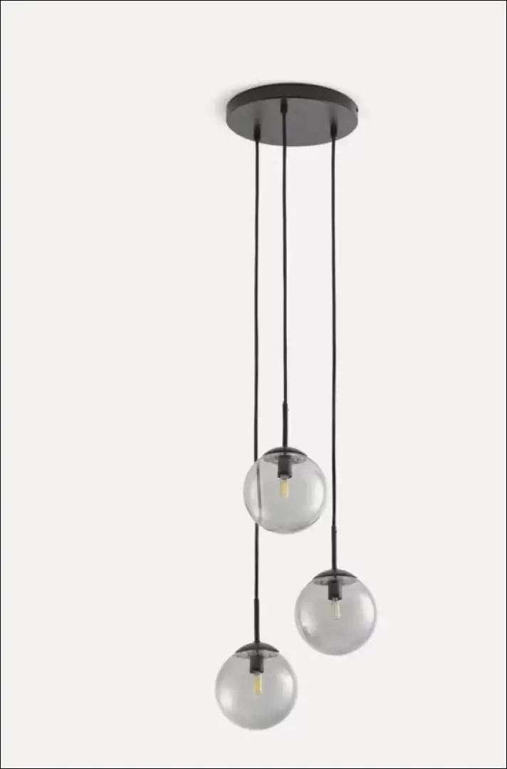 Pakabinamas šviestuvas DI9872 - €63 Save 55% 50-100, __label:Pristatymas 1-2 d.d., color-juoda, color-pilka, interjeras