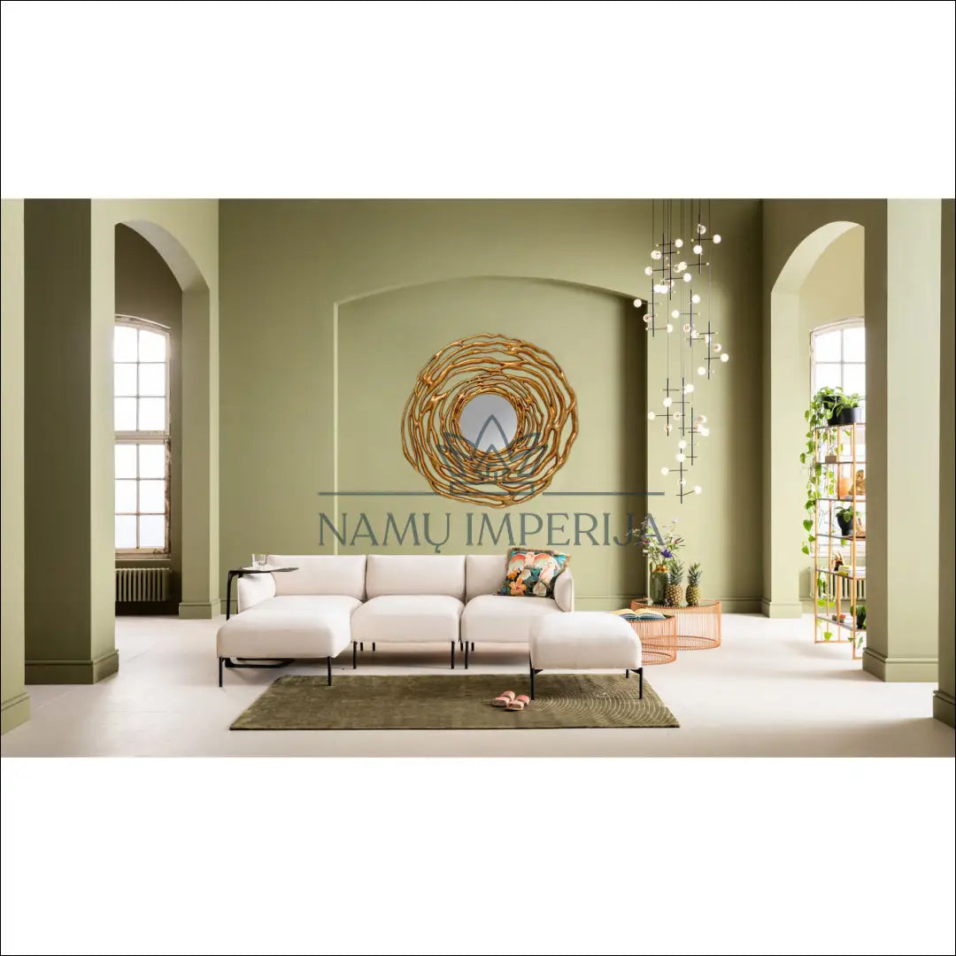 Pakabinamas šviestuvas ’Kare Design’ DI10241 - €740 Save 50% __label:Pristatymas 1-2 d.d., color-auksine, color-balta,