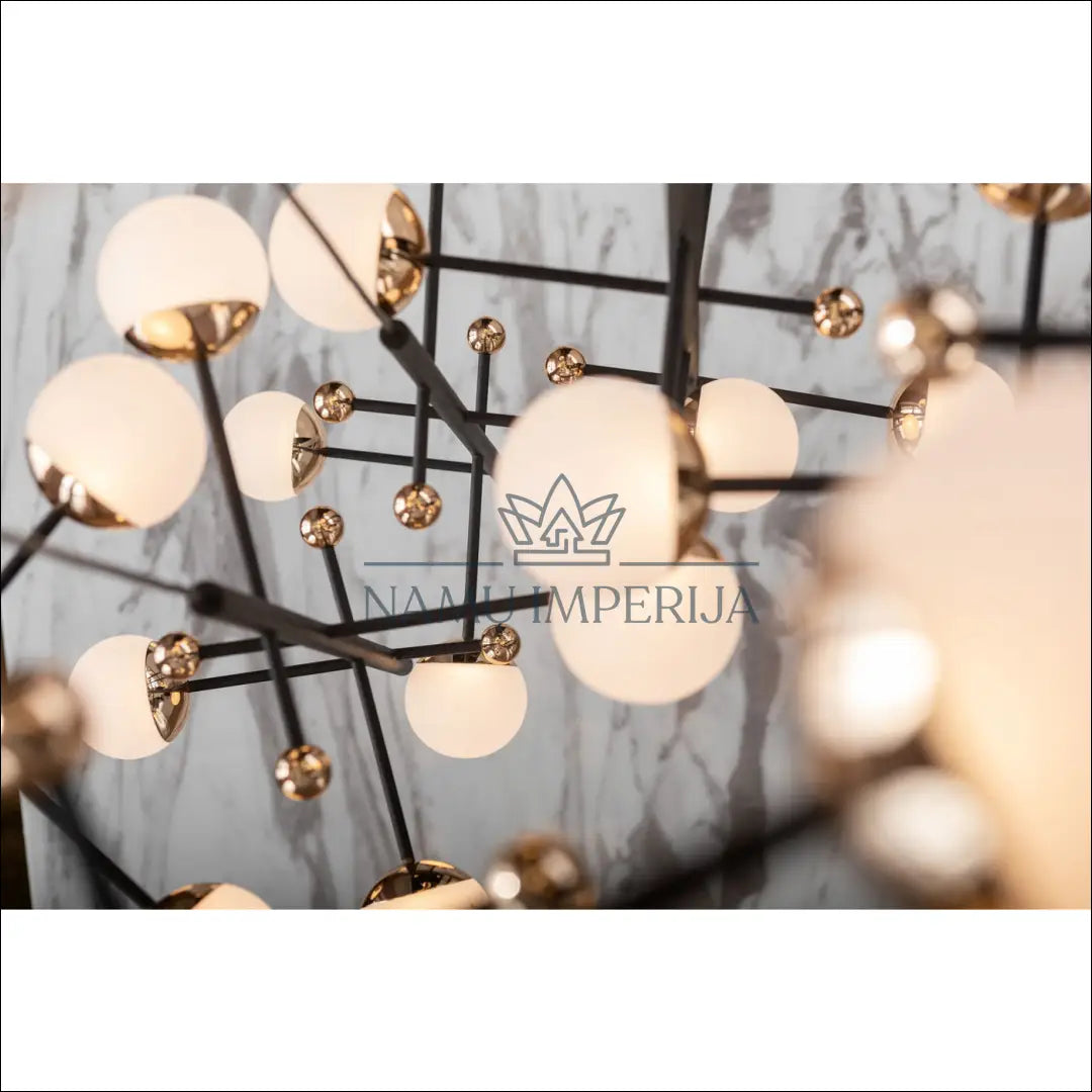 Pakabinamas šviestuvas ’Kare Design’ DI10241 - €740 Save 50% __label:Pristatymas 1-2 d.d., color-auksine, color-balta,