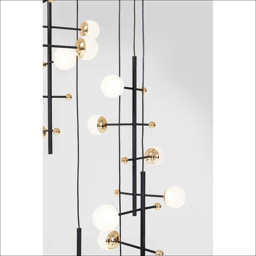 Pakabinamas šviestuvas ’Kare Design’ DI11312 - €900 Save 50% __label:Pristatymas 1-2 d.d., color-auksine, color-balta,