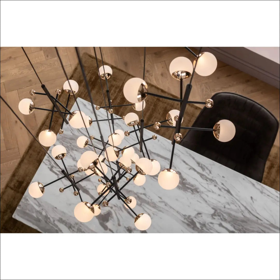 Pakabinamas šviestuvas ’Kare Design’ DI11312 - €900 Save 50% __label:Pristatymas 1-2 d.d., color-auksine, color-balta,