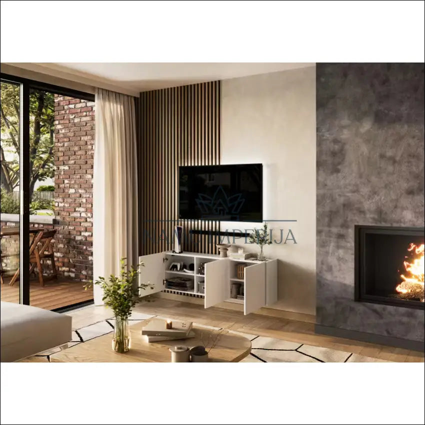 Pakabinamas TV staliukas SI1819 €93 Save 50% 50 100, __label:Pristatymas 1 2 d.d., color balta, material mediena,