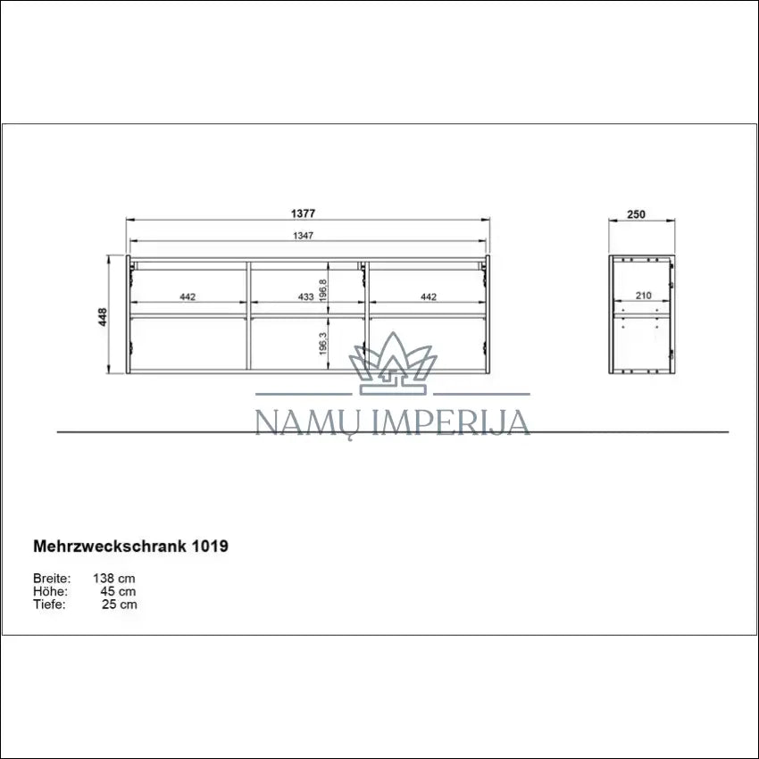Pakabinamas TV staliukas SI1819 €93 Save 50% 50 100, __label:Pristatymas 1 2 d.d., color balta, material mediena,