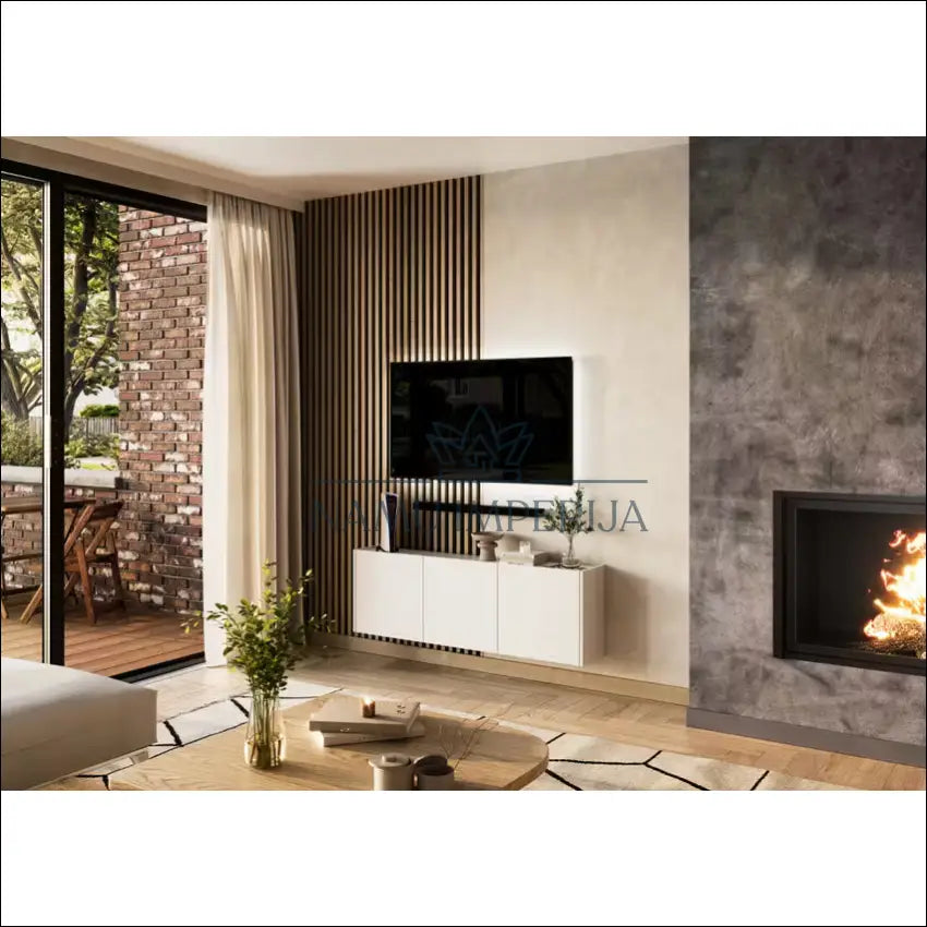 Pakabinamas TV staliukas SI1819 €93 Save 50% 50 100, __label:Pristatymas 1 2 d.d., color balta, material mediena,