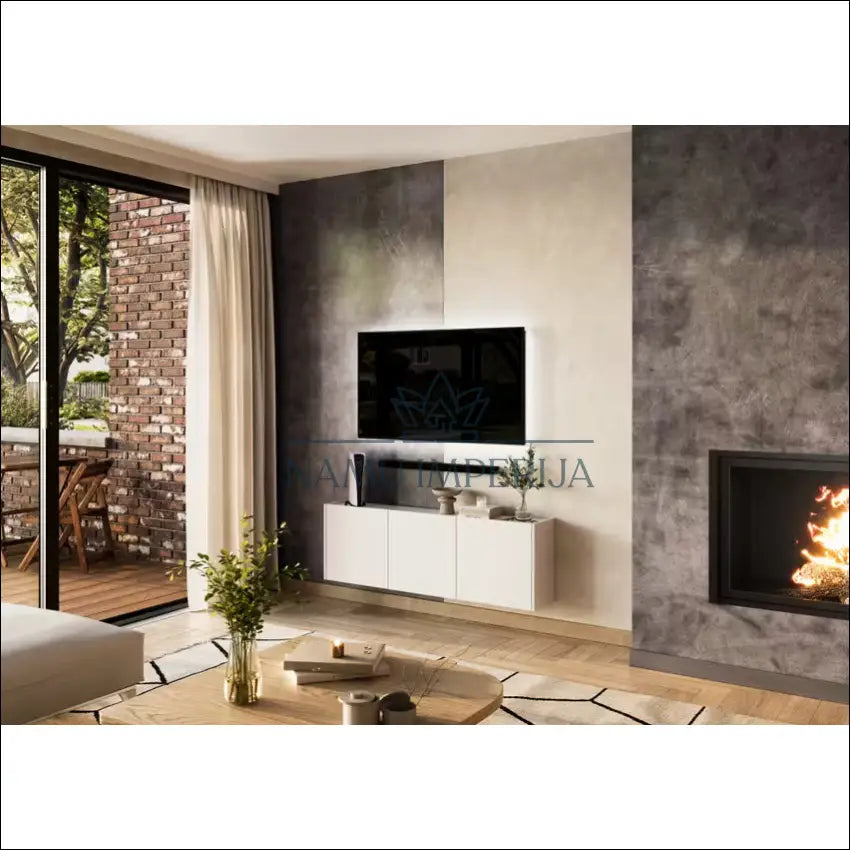 Pakabinamas TV staliukas SI1819 €93 Save 50% 50 100, __label:Pristatymas 1 2 d.d., color balta, material mediena,