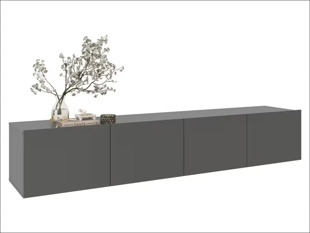 Pakabinamas TV staliukas SI2197 - €65 Save 60% 50-100, __label:Pristatymas 1-2 d.d., color-pilka, material-mediena,