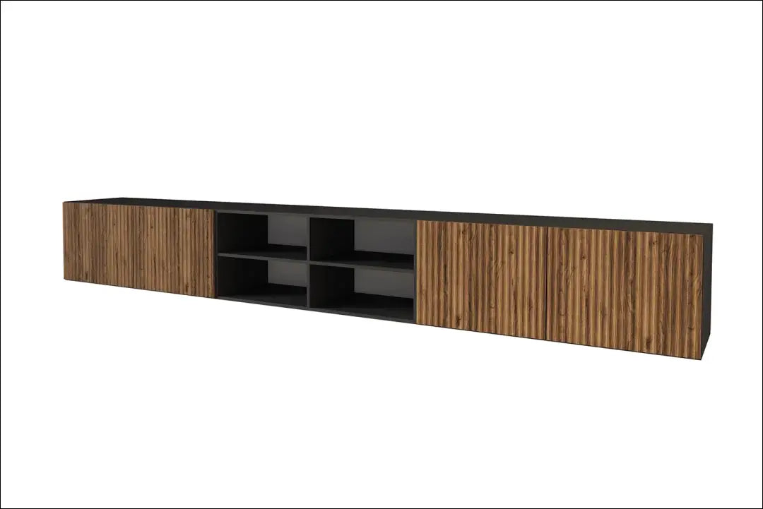 Pakabinamas TV staliukas SI2326 - €306 Save 40% __label:Pristatymas 1-2 d.d., color-juoda, color-ruda, material-mdf,