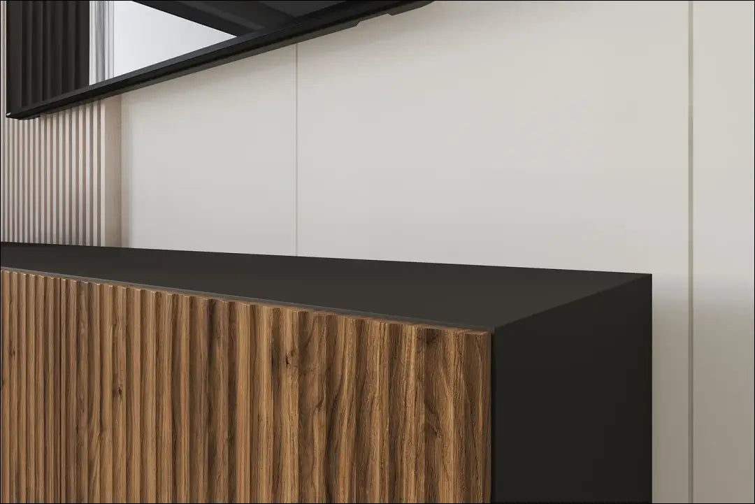 Pakabinamas TV staliukas SI2326 - €306 Save 40% __label:Pristatymas 1-2 d.d., color-juoda, color-ruda, material-mdf,