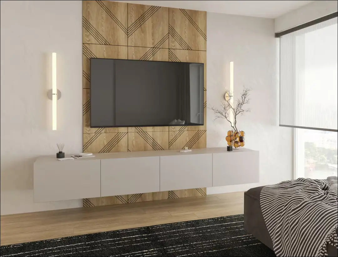 Pakabinamas TV staliukas SI2426 - €145 Save 50% 100-200, __label:Pristatymas 1-2 d.d., color-smelio, material-mediena,