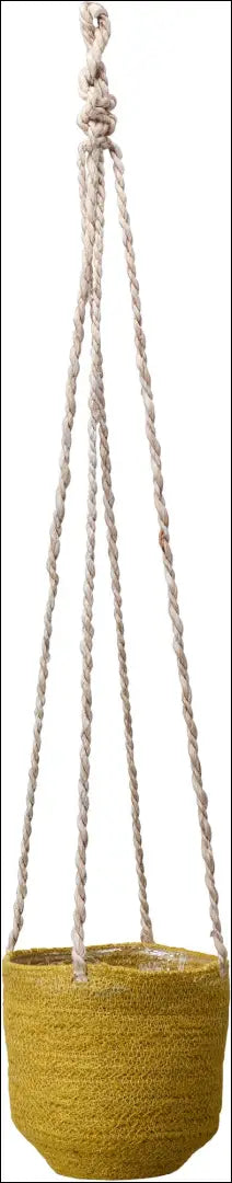 Pakabinamas vazonas DI2499 - €8 Save 70% __label:Pristatymas 1-2 d.d., color-geltona, color-smelio, interjeras,