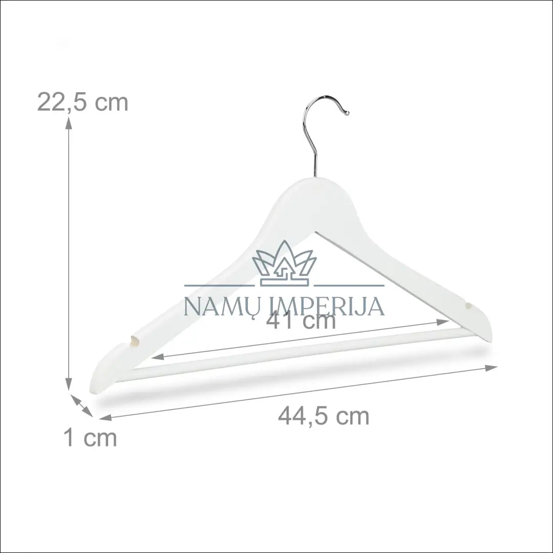 Pakabų komplektas (10vnt) DI8857 - €16 Save 50% __label:Pristatymas 1-2 d.d., color-balta, interjeras,