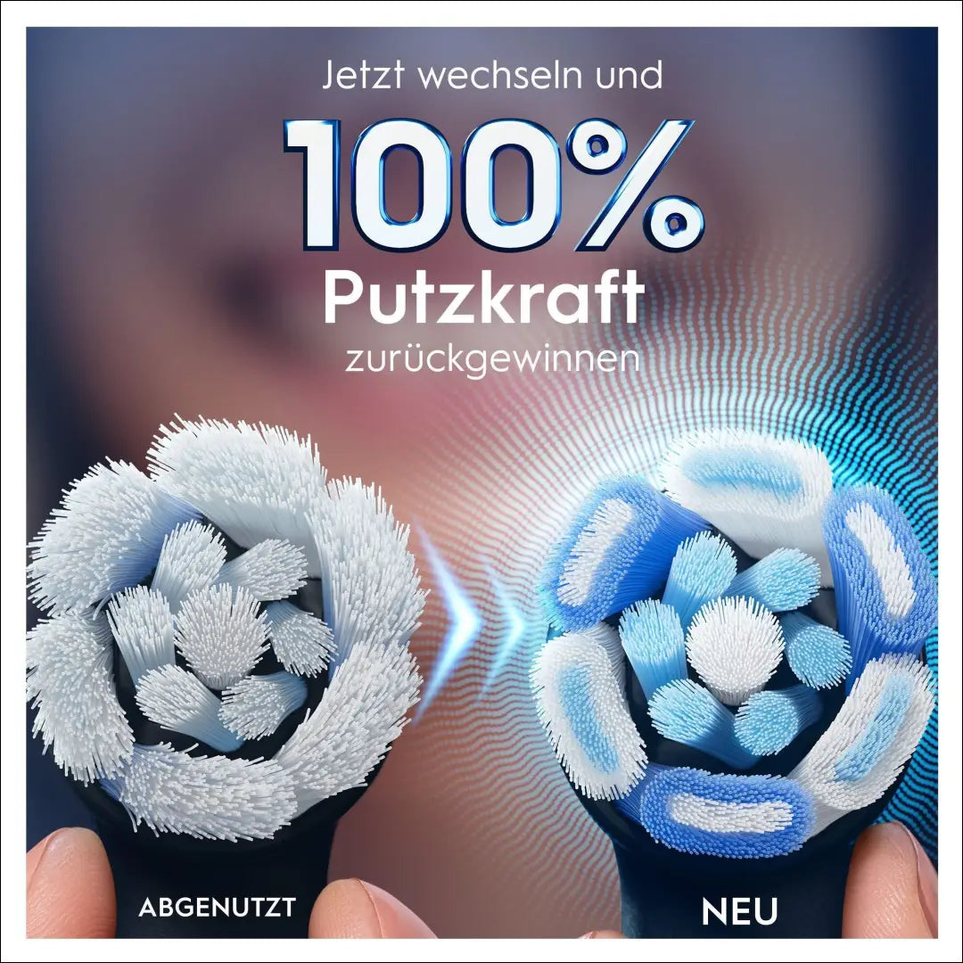 Pakaitinės šepetėlių galvutės „Oral-B iO“ elektriniams dantų šepetėliams (8vnt) DI12677 - €35 Save 50% 25-50,