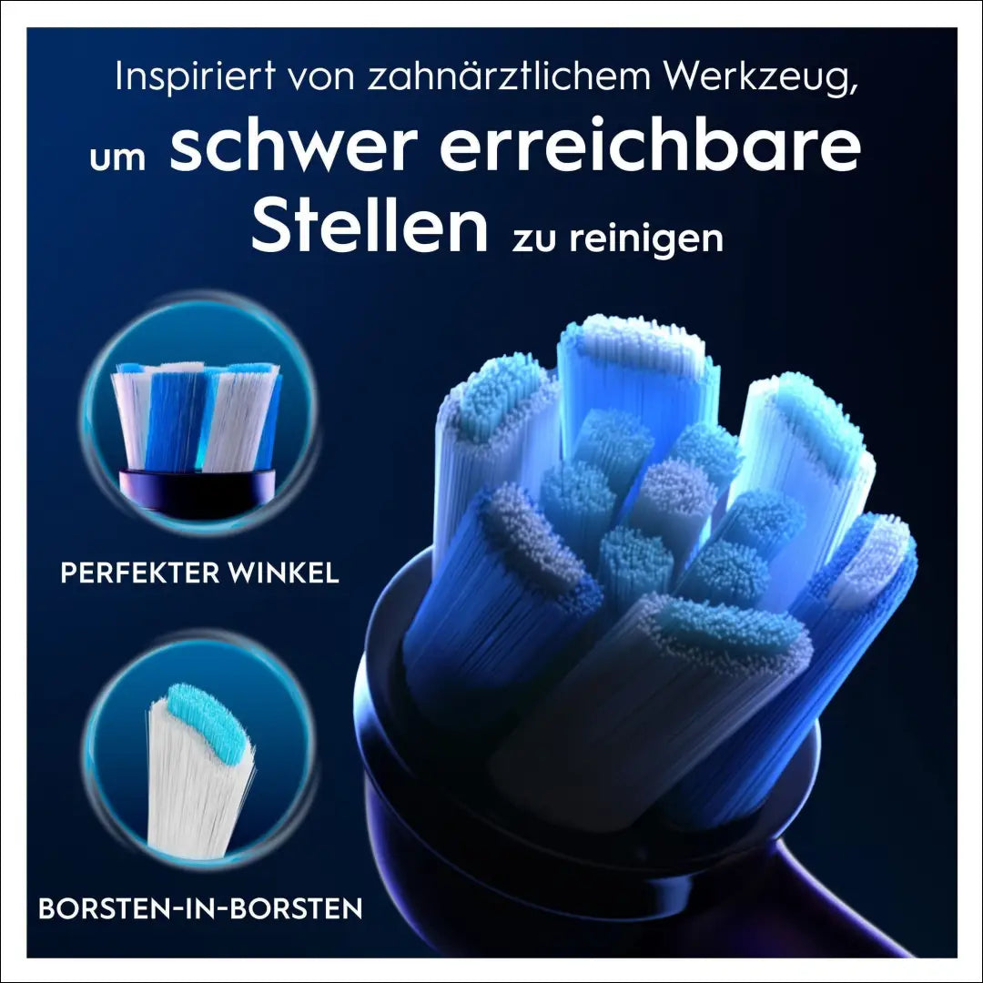 Pakaitinės šepetėlių galvutės „Oral-B iO“ elektriniams dantų šepetėliams (8vnt) DI12677 - €35 Save 50% 25-50,