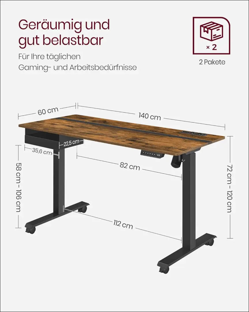 Pakeliamas darbo stalas SM1033 - €361 Save 40% __label:Pristatymas 5-14 d.d., biuro-baldai, biuro-stalai, notouch30,