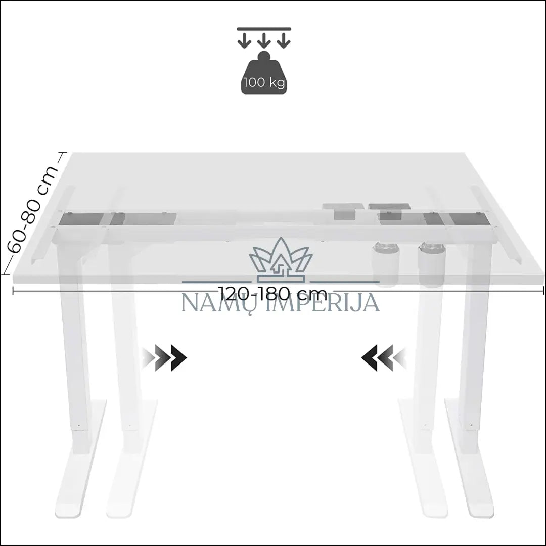 Pakeliamas darbo stalas SM1040 - €372 Save 30% __label:Pristatymas 5-14 d.d., biuro-baldai, biuro-stalai, notouch30,