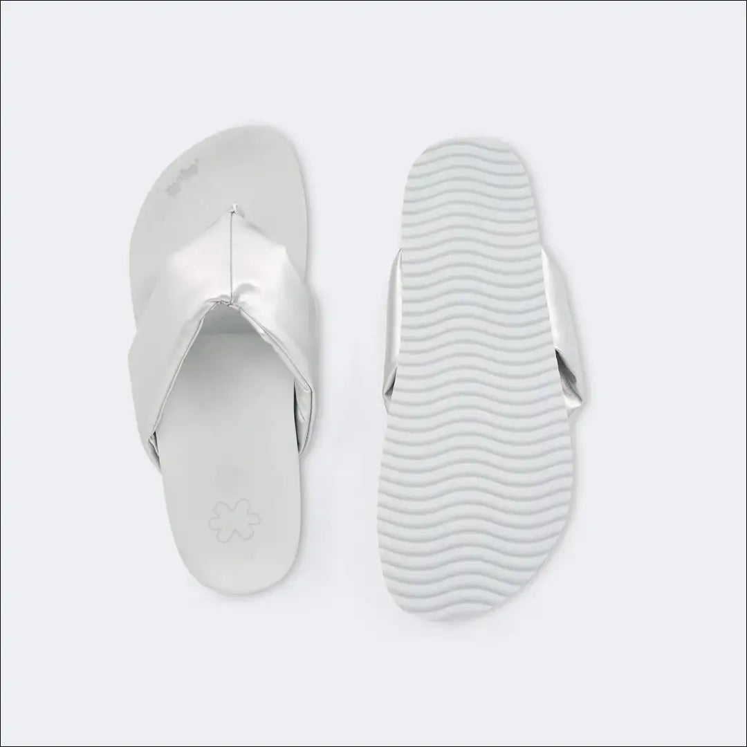 Paplūdimio šlepetės (37) DR122 - €23 Save 50% __label:Pristatymas 1-2 d.d., color-pilka, color-sidabrine, drabuziai,