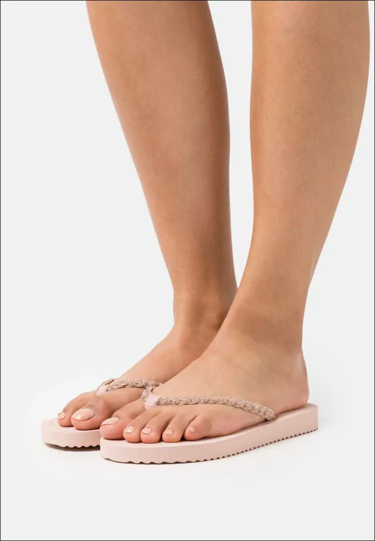 Paplūdimio šlepetės DR141 - __label:Pristatymas 1-2 d.d., color-rozine, drabuziai, tekstile, under-25 Iki €25 Sandals