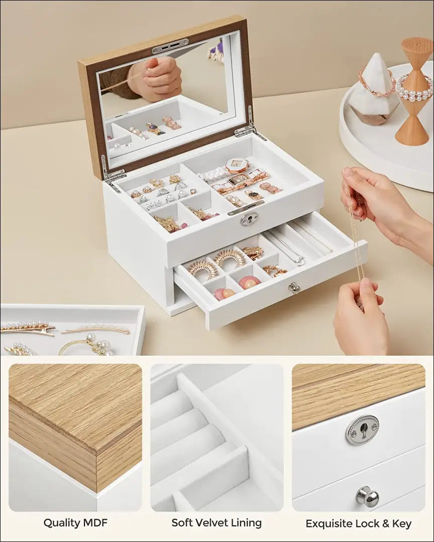 Papuošalų dėžutė SM1572 - €73 Save 40% 50-100, __label:Pristatymas 5-14 d.d., notouch30, papuosalu-dezute, song