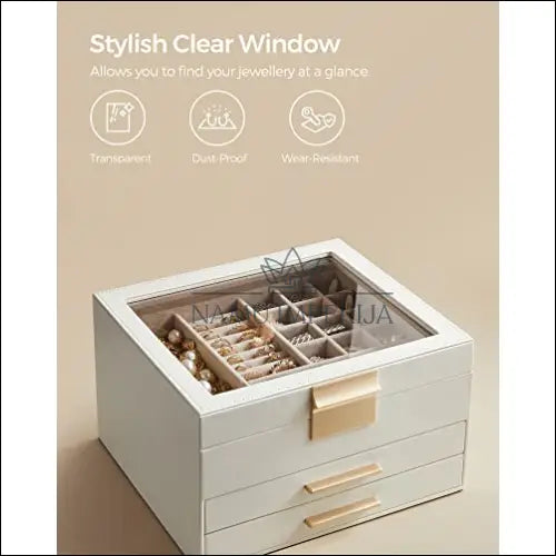 Papuošalų dėžutė SM1574 - €67 Save 40% 50-100, __label:Pristatymas 5-14 d.d., notouch30, papuosalu-dezute, song