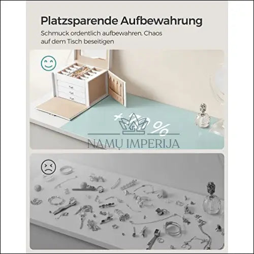 Papuošalų dėžutė SM1586 €66 Save 40% 50 100, __label:Pristatymas 5 14 d.d., notouch30, papuosalu dezute, song