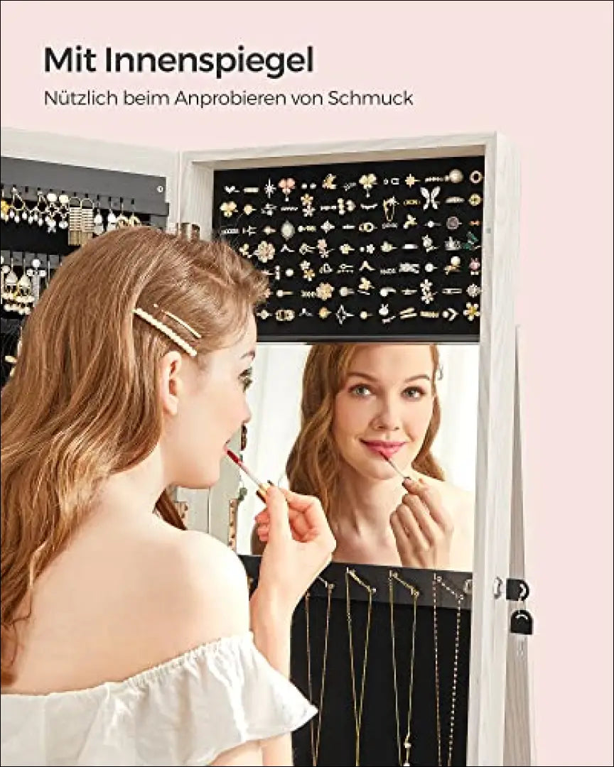 Papuošalų spintelė SM1560 - €223 Save 40% __label:Pristatymas 5-14 d.d., notouch30, over-200, papuosalu-spintele, song