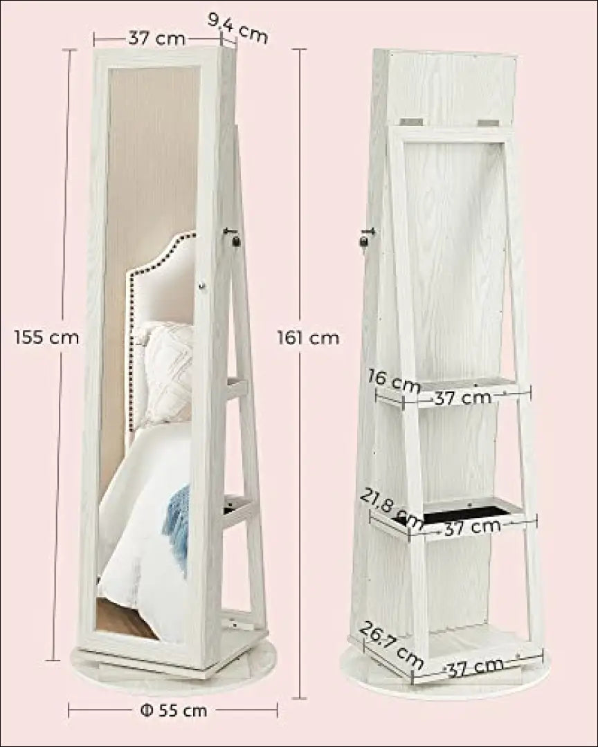 Papuošalų spintelė SM1560 - €223 Save 40% __label:Pristatymas 5-14 d.d., notouch30, over-200, papuosalu-spintele, song