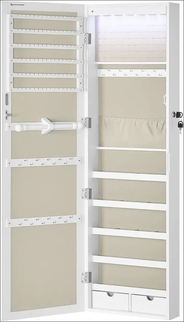 Papuošalų spintelė SM1589 - €110 Save 40% 100-200, __label:Pristatymas 5-14 d.d., notouch30, papuosalu-spintele, song