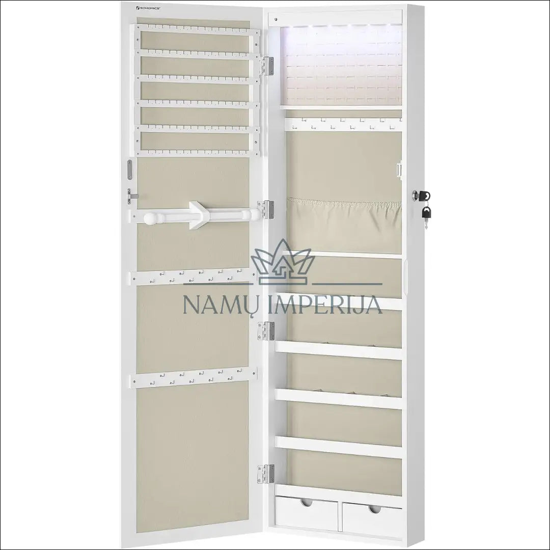 Papuošalų spintelė SM1589 - €128 Save 30% 100-200, __label:Pristatymas 5-14 d.d., notouch30, papuosalu-spintele,