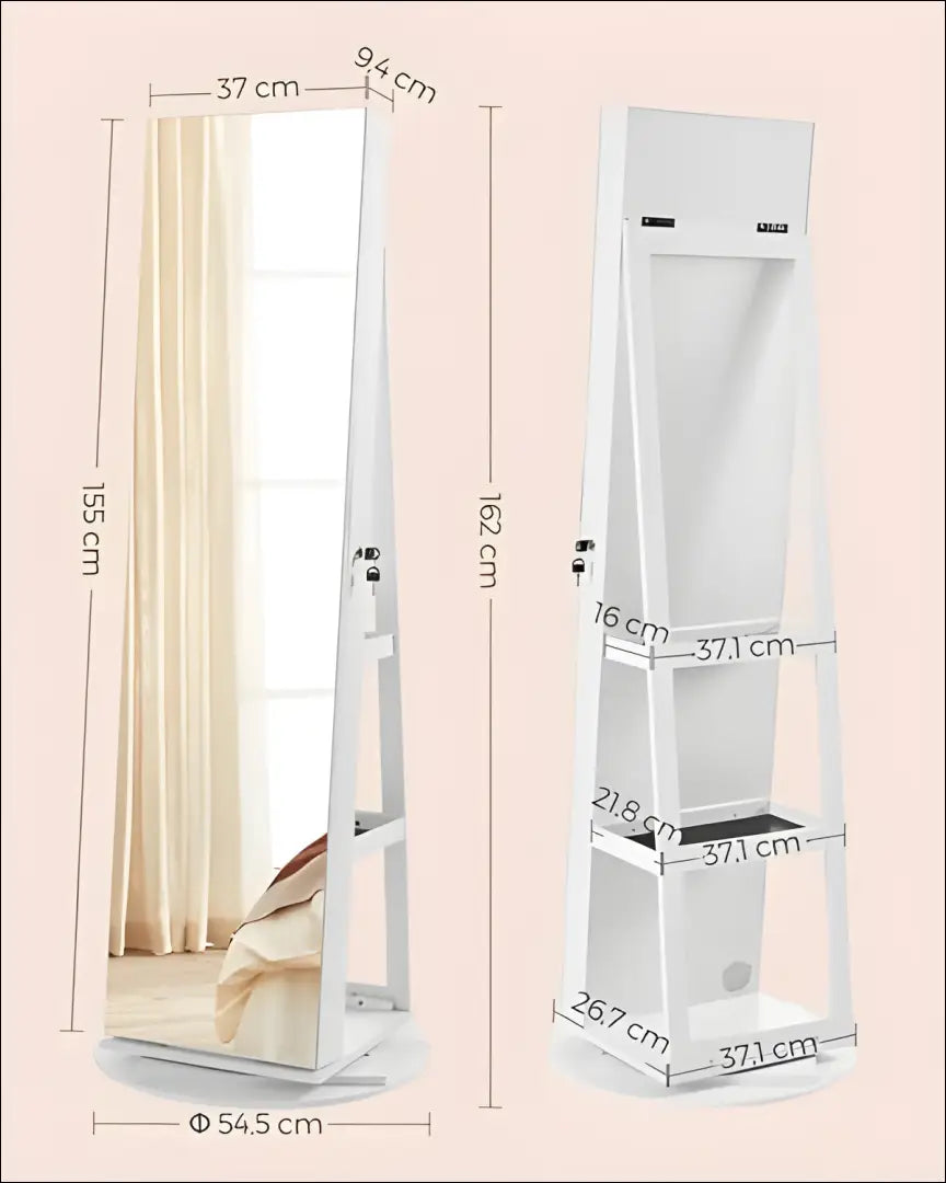 Papuošalų spintelė SM1593 - €223 Save 40% __label:Pristatymas 5-14 d.d., notouch30, over-200, papuosalu-spintele, song