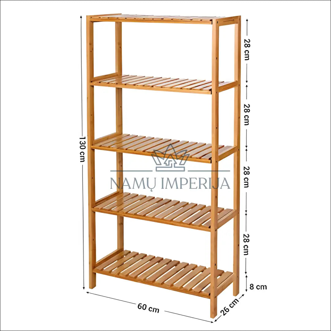 Pastatoma bambukinė lentyna SM1470 - €101 Save 30% 100-200, __label:Pristatymas 5-14 d.d., notouch30,