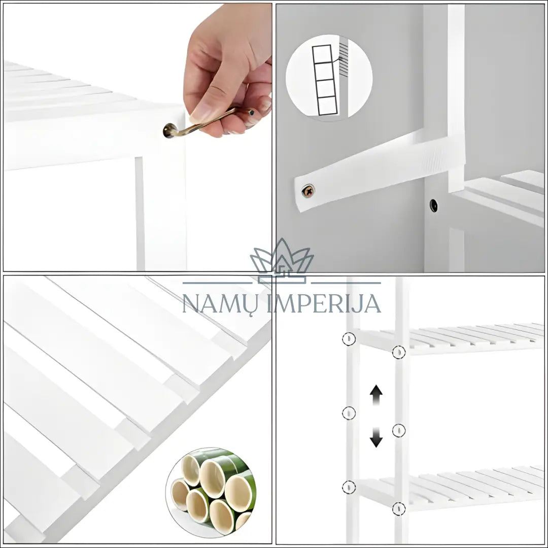 Pastatoma bambukinė lentyna SM1475 €81 Save 40% 50 100, __label:Pristatymas 5 14 d.d., notouch30, pastatoma lentyna,