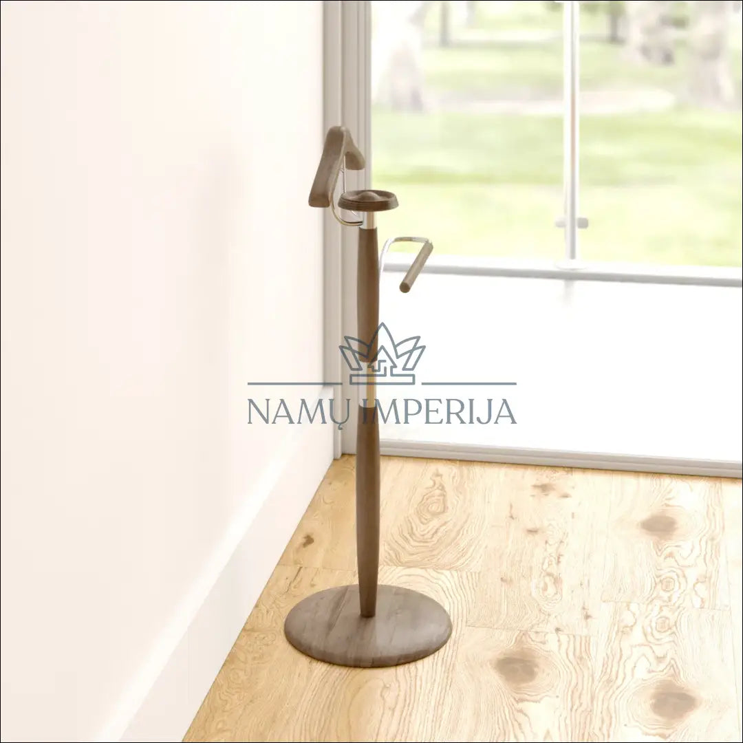 Pastatoma drabužių kabykla KI1378 - €142 Save 50% 100-200, __label:Pristatymas 1-2 d.d., color-ruda, drabuziu-kabykla,