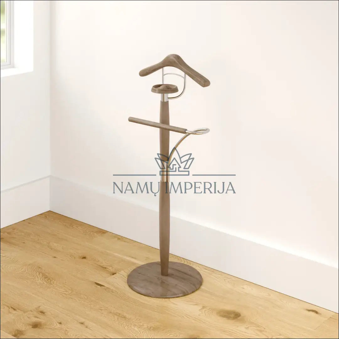 Pastatoma drabužių kabykla KI1378 - €142 Save 50% 100-200, __label:Pristatymas 1-2 d.d., color-ruda, drabuziu-kabykla,