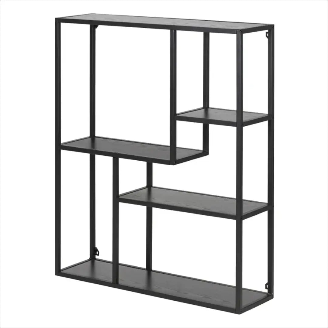 Pastatoma lentyna SI1582 - €83 Save 50% 50-100, __label:Pristatymas 1-2 d.d., biuro-baldai, biuro-lentynos, color-juoda