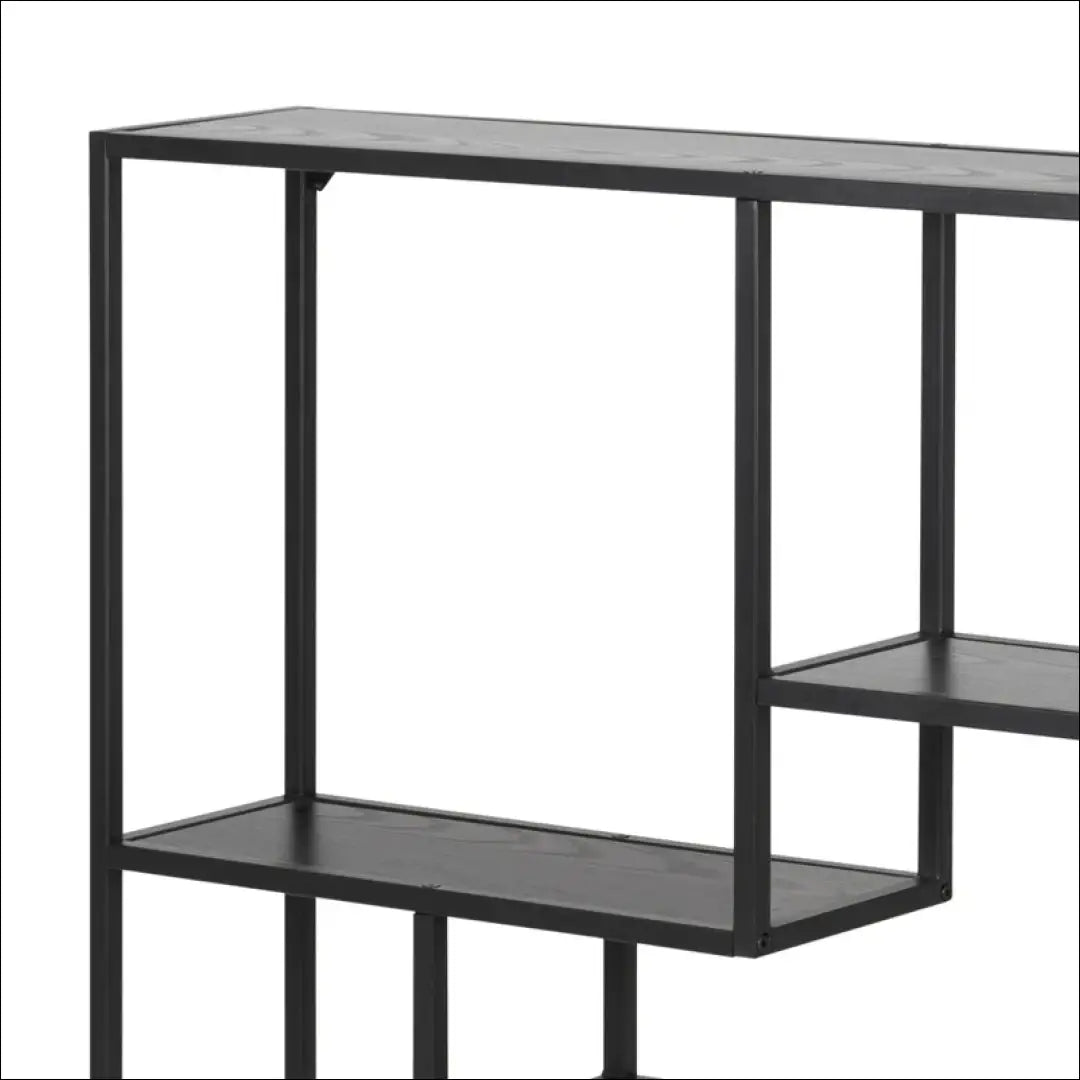 Pastatoma lentyna SI1582 - €74 Save 55% 50-100, __label:Pristatymas 1-2 d.d., biuro-baldai, biuro-lentynos, color-juoda