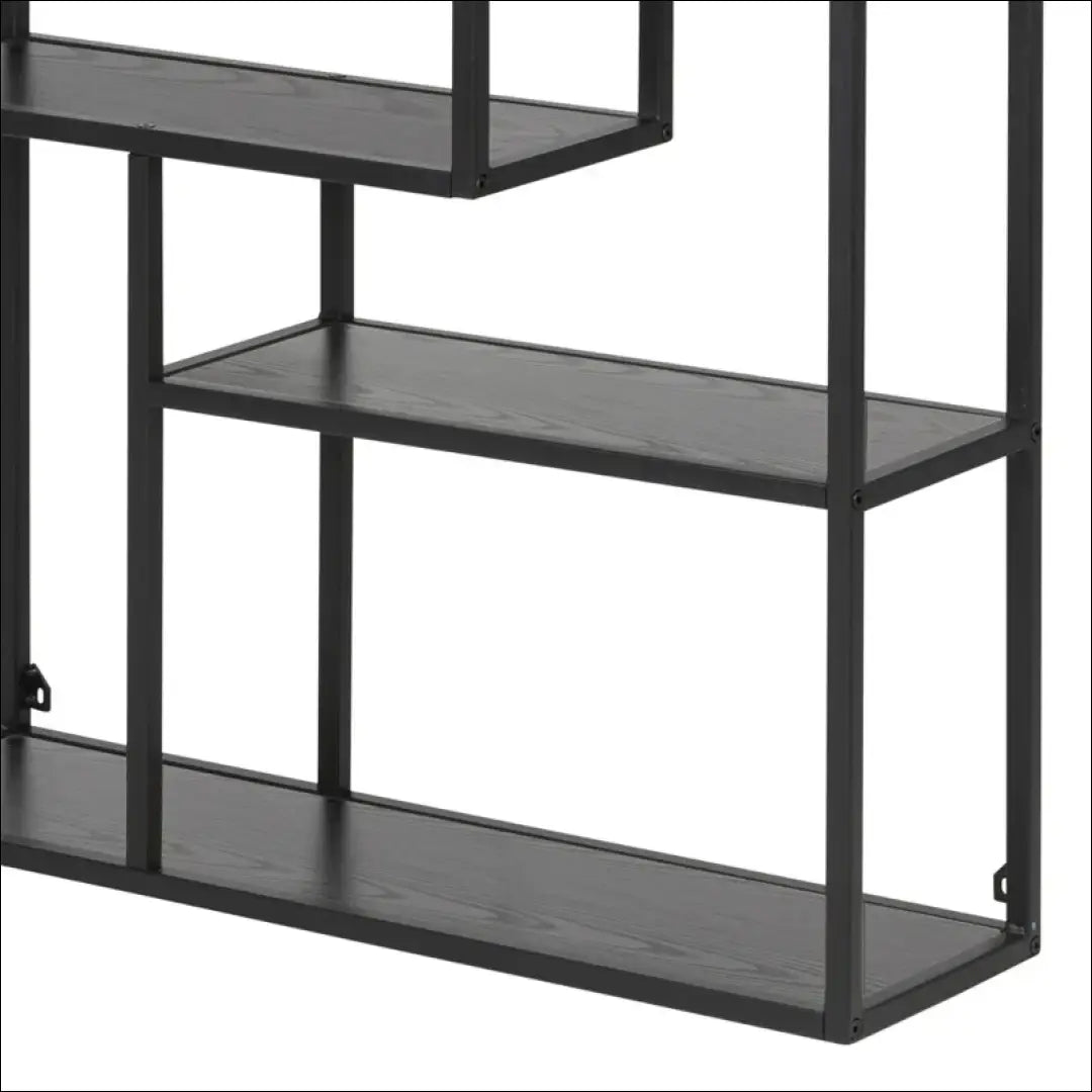 Pastatoma lentyna SI1582 - €74 Save 55% 50-100, __label:Pristatymas 1-2 d.d., biuro-baldai, biuro-lentynos, color-juoda