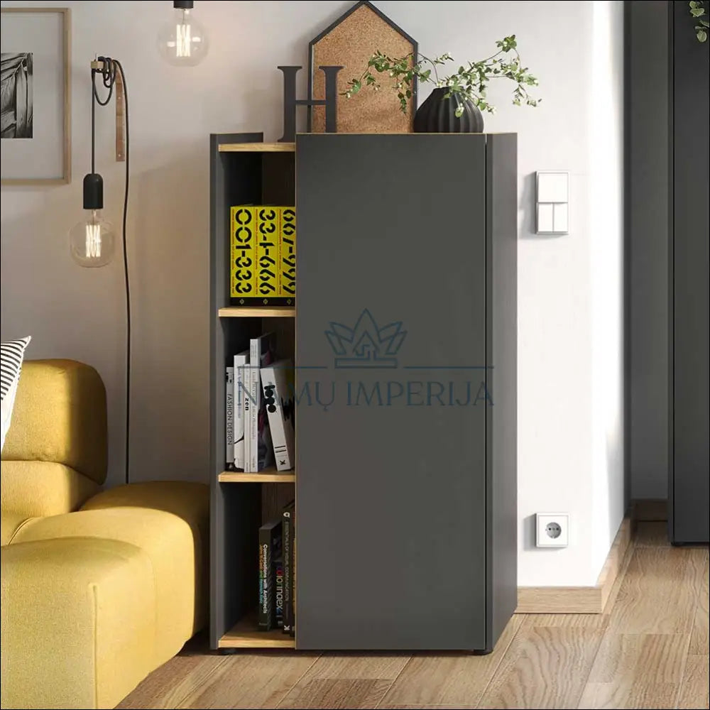 Pastatoma lentyna SI1626 - €45 Save 65% 25-50, __label:Pristatymas 1-2 d.d., color-pilka, color-ruda, material-mediena