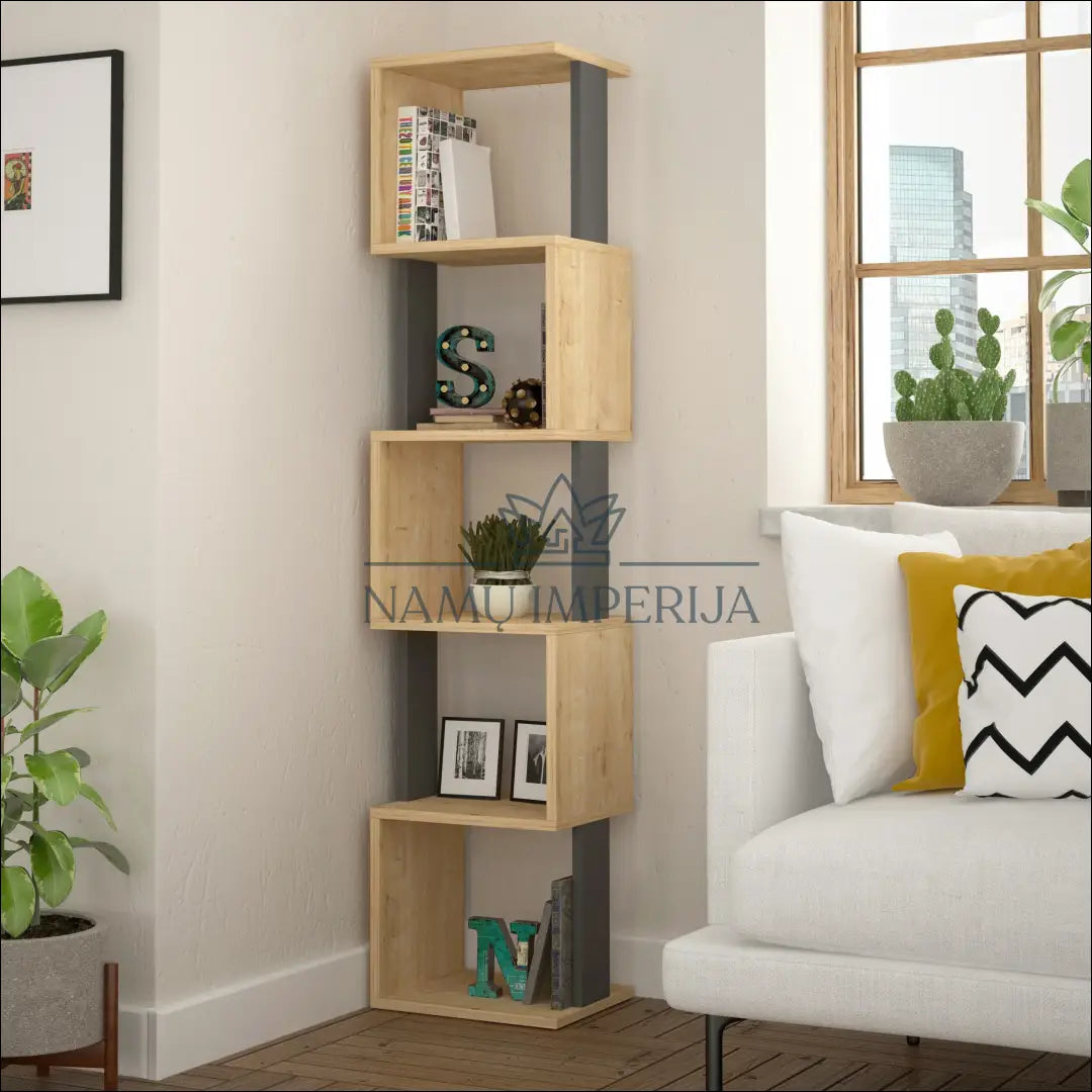 Pastatoma lentyna SI1739 - €65 Save 55% 50-100, __label:Pristatymas 1-2 d.d., biuro-lentynos, color-pilka, color-ruda