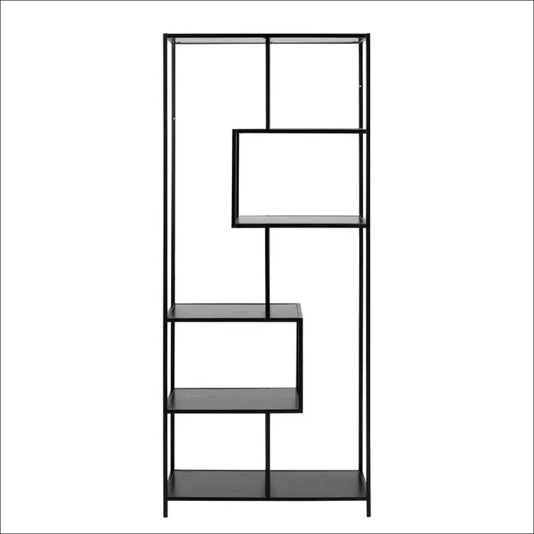 Pastatoma lentyna SI1805 - €57 Save 60% 50-100, __label:Pristatymas 1-2 d.d., biuro-baldai, biuro-lentynos, color-juoda