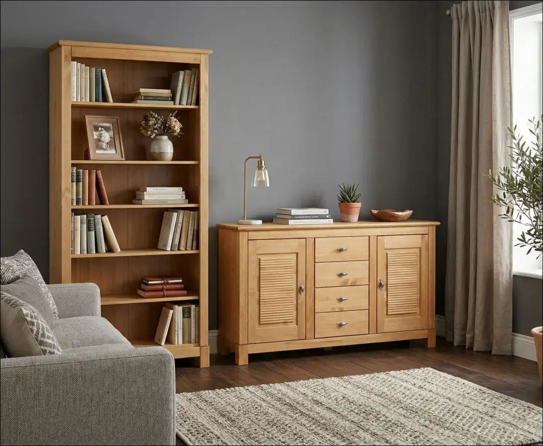 Pastatoma lentyna SI2269 - €215 Save 50% __label:Pristatymas 1-2 d.d., biuro-baldai, biuro-lentynos, color-ruda,
