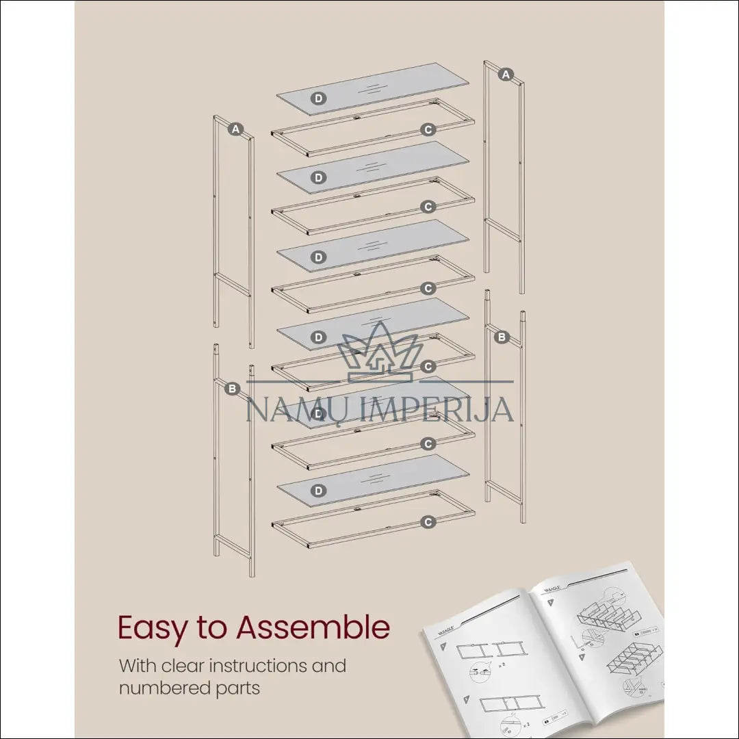 Pastatoma lentyna SM615 - €149 Save 30% 100-200, __label:Pristatymas 5-14 d.d., notouch30, pastatoma-lentyna, song