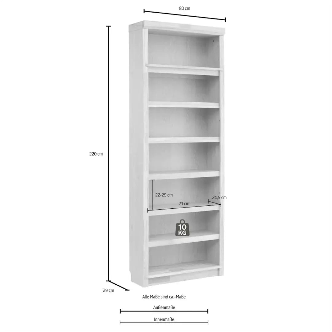 Pastatoma medinė lentyna SI2293 - €245 Save 50% __label:Pristatymas 1-2 d.d., biuro-baldai, biuro-lentynos, color-ruda,