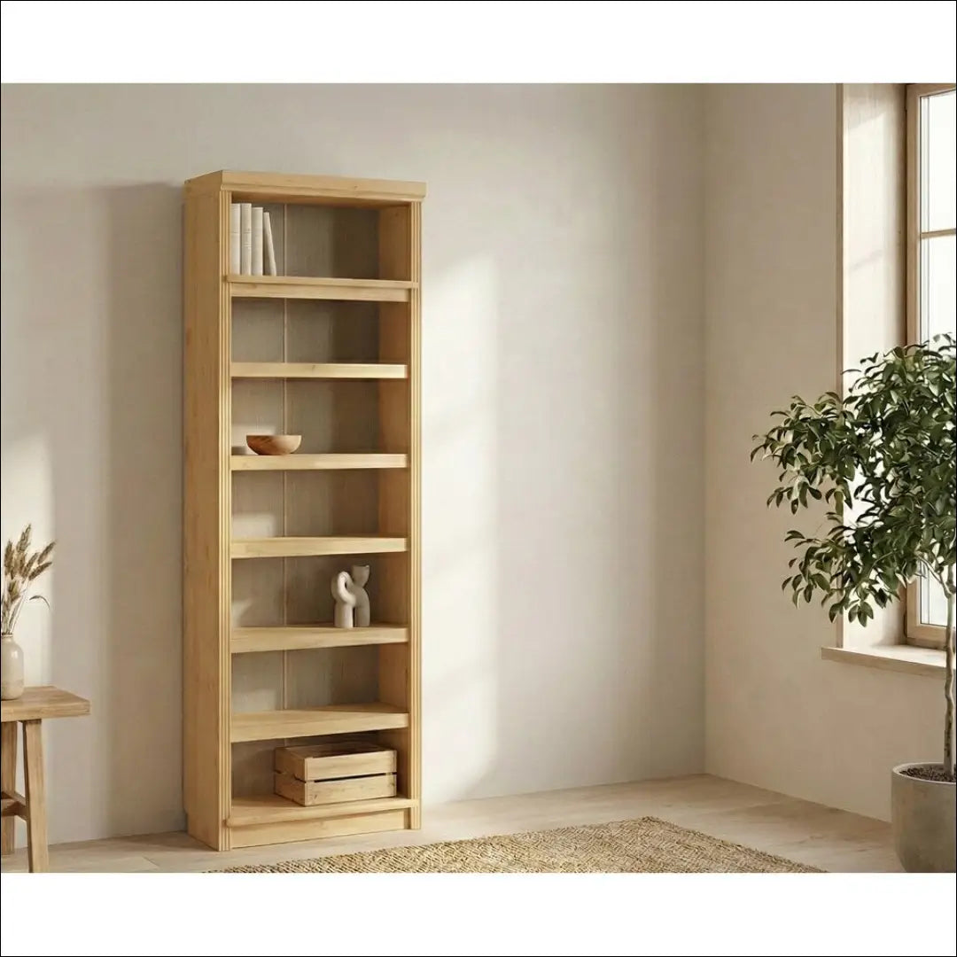 Pastatoma medinė lentyna SI2293 - €245 Save 50% __label:Pristatymas 1-2 d.d., biuro-baldai, biuro-lentynos, color-ruda,