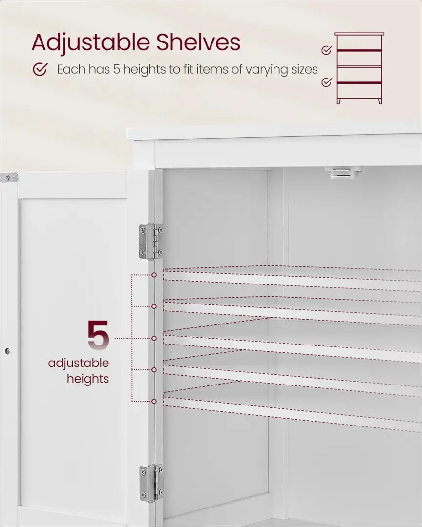 Pastatoma spintelė SM572 - €121 Save 40% 100-200, __label:Pristatymas 5-14 d.d., notouch30, song, spalva-balta