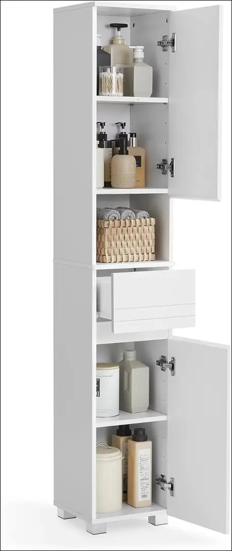 Pastatoma spintelė SM574 - €125 Save 40% 100-200, __label:Pristatymas 5-14 d.d., notouch30, song, spalva-balta