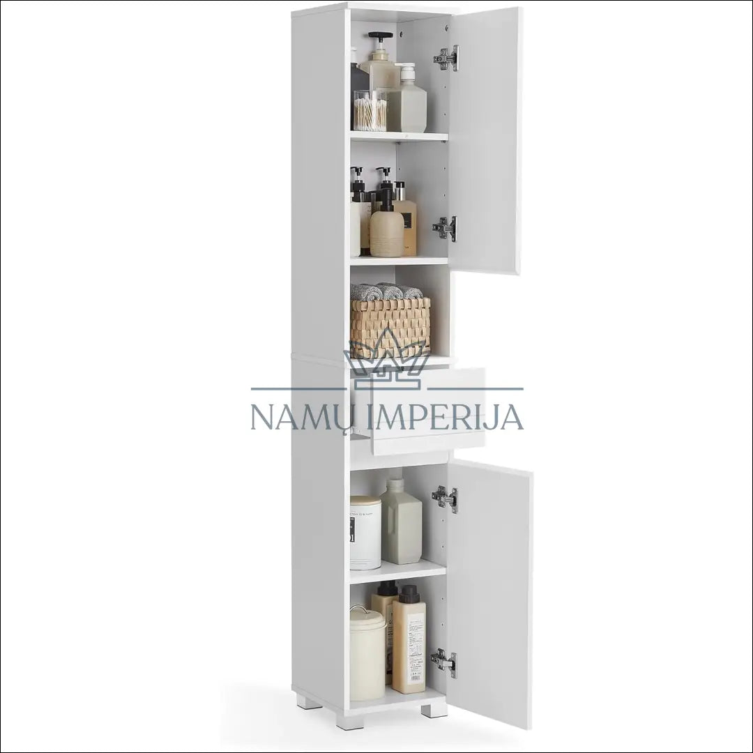 Pastatoma spintelė SM574 - €118 Save 10% 100-200, __label:Pristatymas 5-14 d.d., notouch10, song, spalva-balta