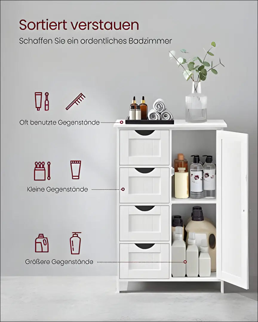Pastatoma spintelė SM576 - €126 Save 40% 100-200, __label:Pristatymas 5-14 d.d., notouch30, song, spalva-balta