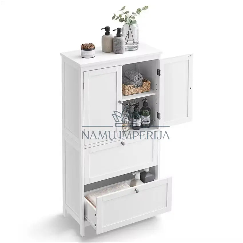 Pastatoma vonios spintelė KI1208 - €54 Save 50% 50-100, __label:Pristatymas 1-2 d.d., color-balta, material-mdf, Push