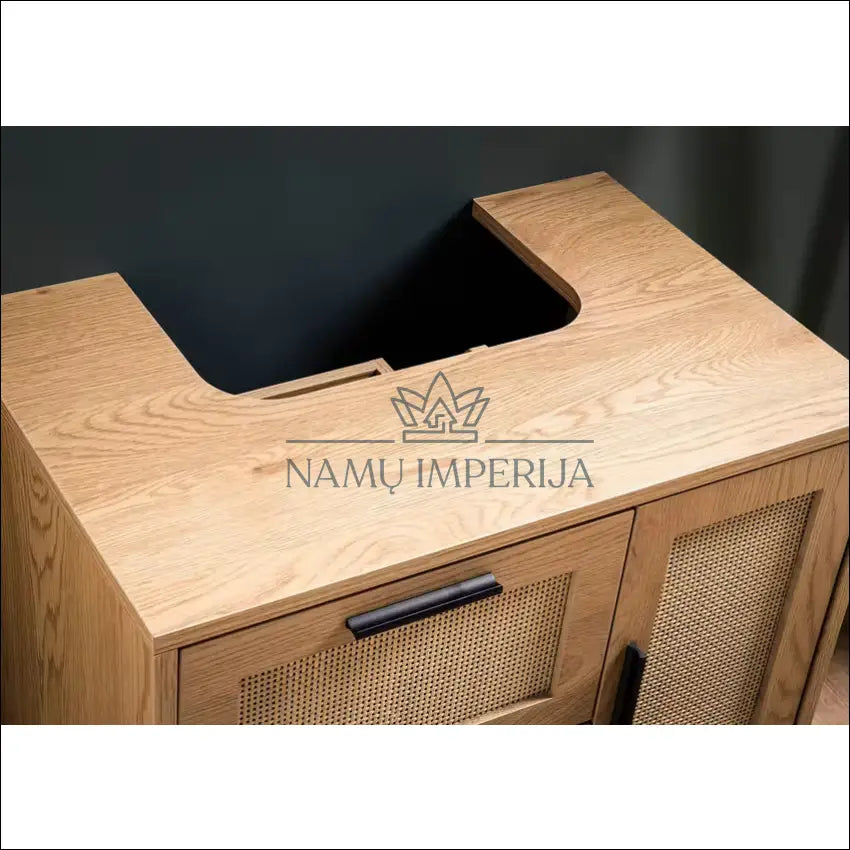 Pastatoma vonios spintelė KI1214 - €74 Save 50% 50-100, __label:Pristatymas 1-2 d.d., color-juoda, color-ruda,